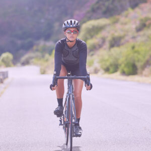 Cyclist Move From Queens To Bronx